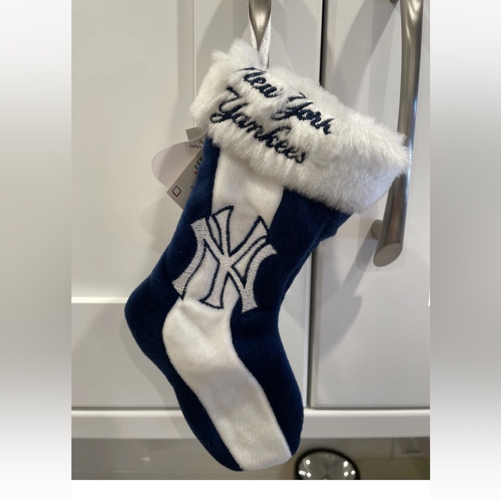 New York Yankees and Waiwai logo stocking tree ornament Christmas